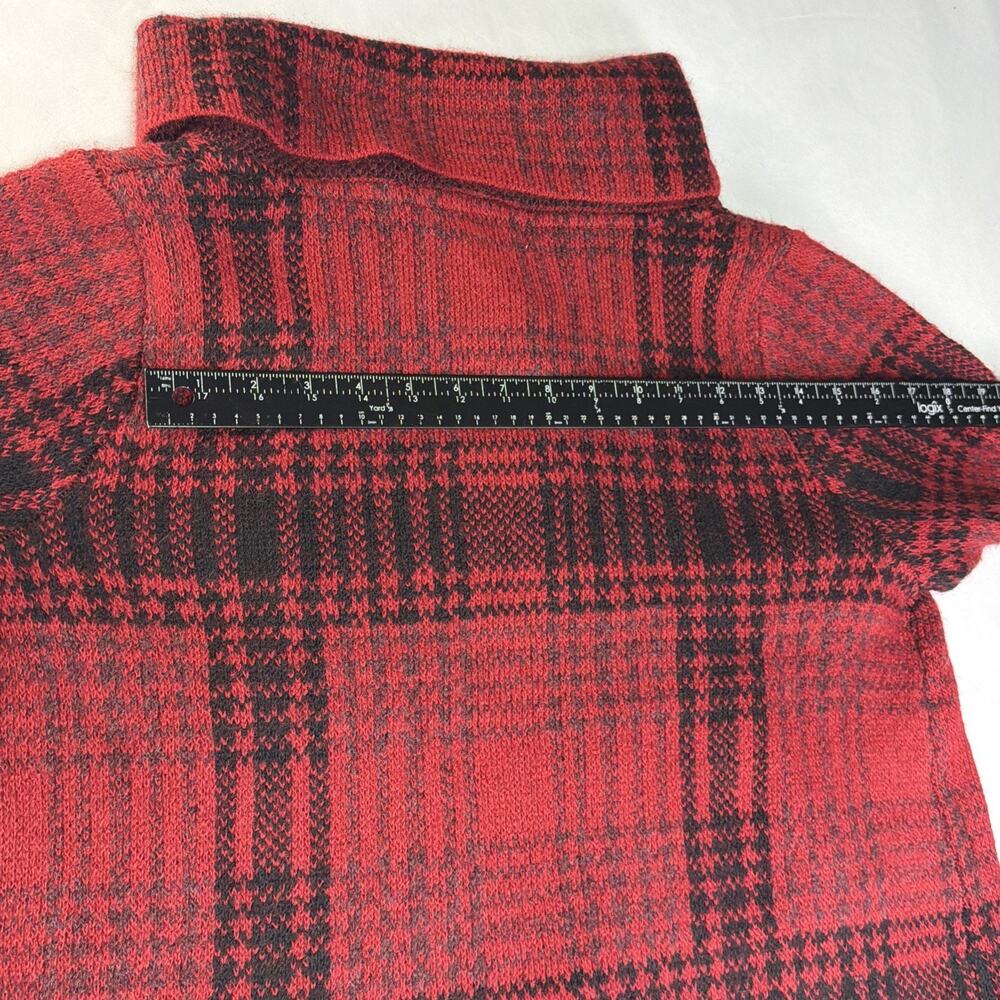Christian Seriano Wool Blend Lagenlook Oversized Cowl Neck One Button Sweater-S - Picture 9 of 13